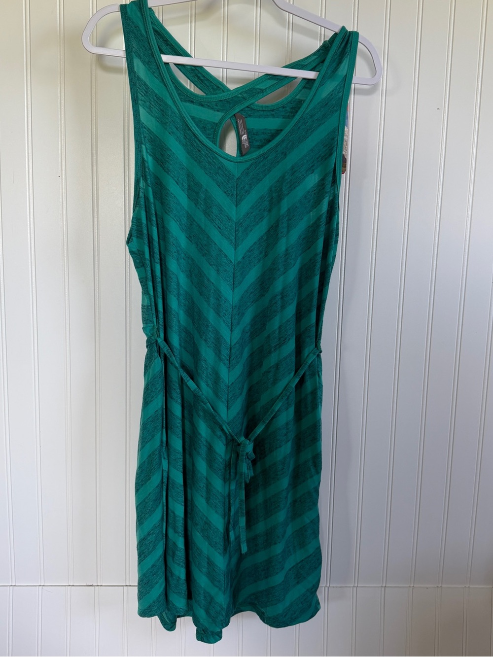 The North Face Teal Breezeback Dress Teal Women's Size L New